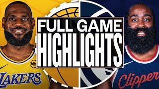 Los Angeles Lakers VS Los Angeles Clippers Full Game Highlights Mar 10,2025 NBA Season 2024-25