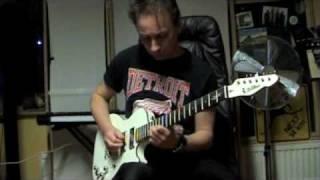 St. Blues White Lightning Guitar