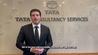 Nuevo León Governor, Samuel Garcia, visits TCS HQ, weighs in on TCS' growing operations in México