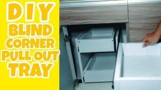 DIY BLIND CORNER PULL OUT TRAY | DIY KITCHEN CABINET | PART 2 EPISODE 4 | MR. LEE TV