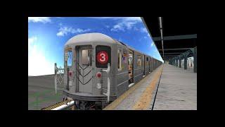 NYCT-openbve 3 local manhattan bound train. new lots ave to harlem-148 street R62A