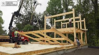 Building a Three Story Timber Frame Home | Shelter Builds
