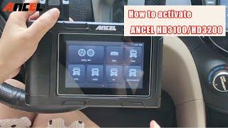 How to activate the ANCEL HD3100/ANCEL HD3200 Heavy Duty Truck ABS Bleeding DPF Regeneration|ANCEL