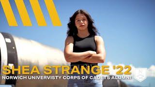 Shea Strange '22 | Norwich University Corps of Cadets | U.S. Space Force