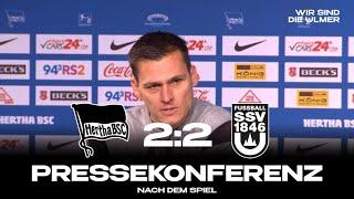 #BSCULM | Die Pressekonferenz nach den Spiel