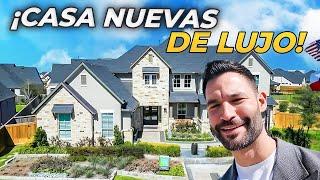 Houston Texas? No Te Puedes Perder Estas CASAS de LUJO Nuevas ¡Explora Houston Texas!