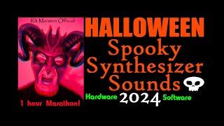 Halloween Spooky Synthesizer Sounds 2024 One Hour Hardware Software Rik Marston