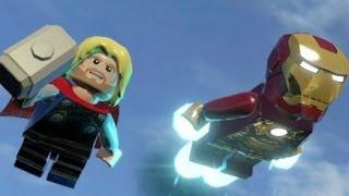 LEGO Marvel Super Heroes 100% Walkthrough Part 10 - That Sinking Feeling (MODOK Boss Fight)