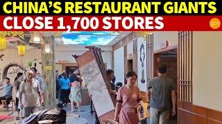 China's Restaurant Giants Close 1,700 Stores; One Street in Shanghai Loses 7 Stores in 10 Days