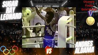 Sugar Ray Leonard Vs Andres Aldama | Olympic Finals | Gold Medal Match