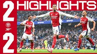 A HARD-FOUGHT POINT IN MANCHESTER  | HIGHLIGHTS | Manchester City v Arsenal (2-2) | Premier League