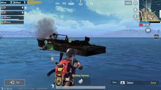 Calicow accidentally blows up Maddog and Silverman. Lol.  Good times.   PUBG Mobile