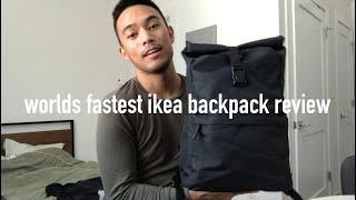 i'm doing an ikea backpack review