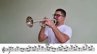 Bartok Concerto for Orchestra - Trumpet Excerpts - 1° Trumpet - Daniel Leal