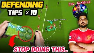 How To Master Defending In E-FOOTBALL 2025 | 10 Defending Tricks | Fix Your Defence By Doing This