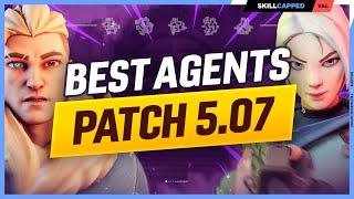 The 3 BEST Agents for EACH MAP (Based on Stats)! - Valorant Patch 5.07 Meta Update!