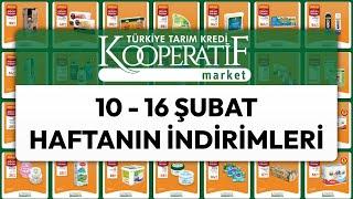 TARIM KREDİ KOOPERATİF MARKET İNDİRİMLERİ | GIDA TEMİZLİK | TARIM KREDİ AKTÜEL 16 ŞUBAT SON