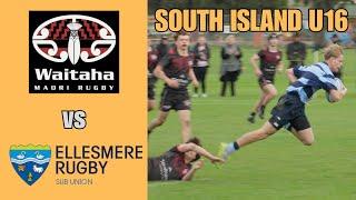 Waitaha vs Ellesmere, South Island U16, 14th September 2024