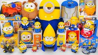 DESPICABLE ME 4 Toy Collection Unboxing ASMR Super Minions HALLOWEEN Party  Minions Stuart Dracula