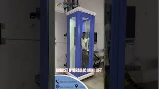 Hydraulic Mini Home Lift || Low Cost Lift For Home || Compact Lift ||Fashionable & Simple Model Lift