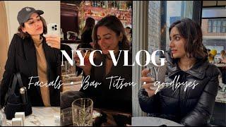 GLOOMY NYC VLOG || spend a day at hotel fouquet with me