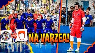 MINHA PRIMEIRA VEZ JOGANDO FUTSAL NA VARZEA!