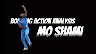 Mohammad shami bowling action analysis ️: how shami swings a ball in both directions 