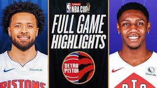 PISTONS at RAPTORS | EMIRATES NBA CUP  | FULL GAME HIGHLIGHTS | November 15, 2024