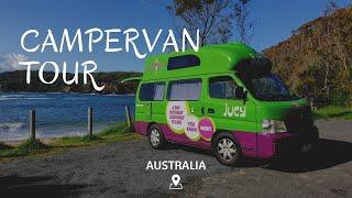  Campervan tour // JUCY  Campervan // Van life // Australia