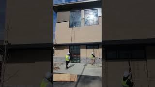  Cleaning Windows 40 ft high