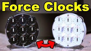 How I made Rubik's Force CLOCKS!