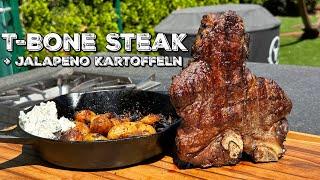 T-BONE STEAK mit Jalapenokartoffeln