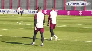 SO bereitet sich MANUEL NEUER auf den CL-Kracher gegen Leverkusen vor | Torwarttraining FC Bayern