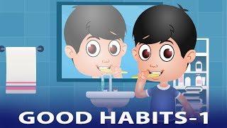 Good Habits For Kids in English | Preschool Learning | Daily Activities | Nirnay Kidz