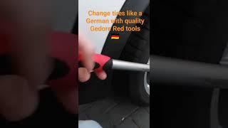 How to change or rotate car tires fast like a German with Gedore Red tools 