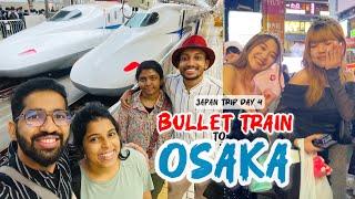 Bullet Train to Osaka: Exploring Osaka Castle, Umeda & Dotonbori | Day 4 in Japan #japan #osaka