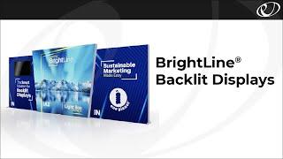 BrightLine Backlit Displays by EXHIBICO