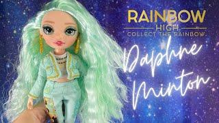 RAINBOW HIGH SERIES 3 DAPHNE MINTON DOLL UNBOXING REVIEW