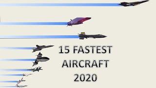 15 Fastest Aircraft in the World 2020