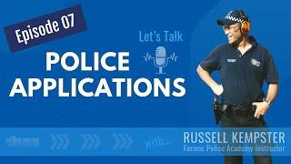 Let's Talk Police Applications | Should you get a criminology degree or work at McDonalds?