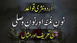 Noon E Gunnah Aur Noon E Wasli | Noon Gunnah Wale Alfaz | Urdu Grammar | نون غنہ اور نون وصلی