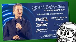 TBSkyen reacts to Gamescom 2024 opening night (also Civ VII) (also there's a kitten cam at the end)