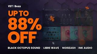 VSTBuzz Deals #17/2023 - Up to 88% off Black Octopus Sound, Libre Wave, NoiseAsh & Ink Audio