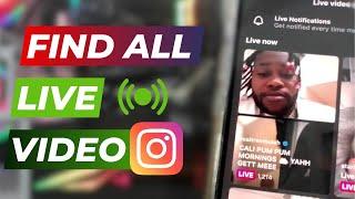 How To Find All Live Videos On Instagram 2025