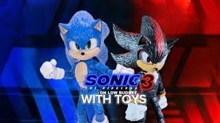 Sonic 3 trailer with toys on low budget