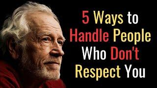 5 Ways to Deal with Disrespect | Stoic Philosophy