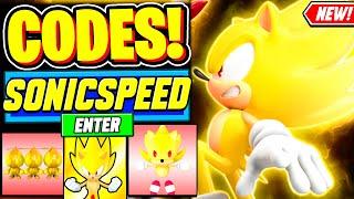 ️New️ ALL WORKING CODES For Sonic Speed Simulator 2024 - Roblox  Sonic Speed Simulator Codes 2024