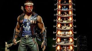 Champion Klassic Tower Spring Lightning Nightwolf | Very Hard | Mortal Kombat 11 - No Commentary