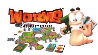 WORMS - Das Brettspiel |  Unboxing & Ankündigung Verlosung