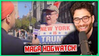 Hogwatch at the Trump Rally | Hasanabi Reacts to Middle East Eye